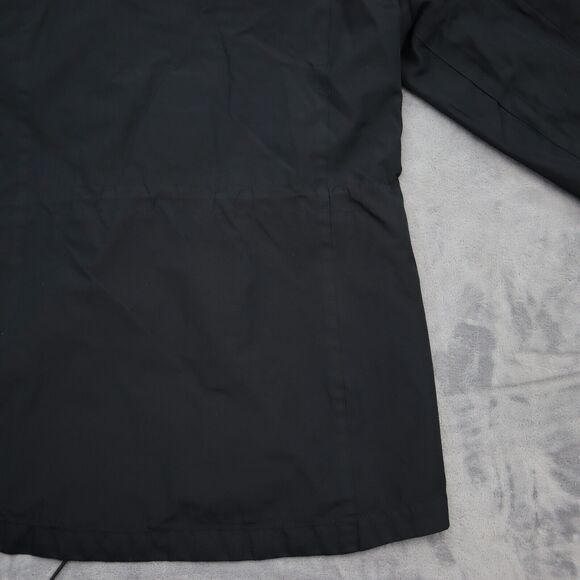Free Country Jacket Womens S Black Full Zip Hooded Radiance Rain Jacket - Picture 16 of 16
